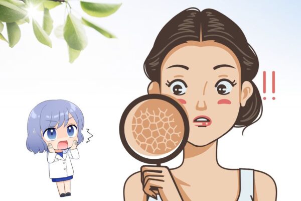 春夏の乾燥に驚く様子